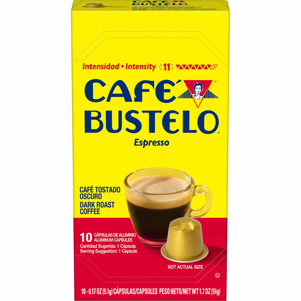 Café Bustelo Coffee Capsule hero