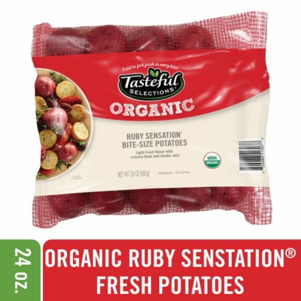 Packaged Vegetables & Fruits Tasteful Selections Organic Ruby Sensation®Baby Potatoes hero