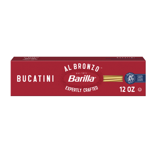 Dry Pasta Barilla Al Bronzo Bucatini Pasta hero