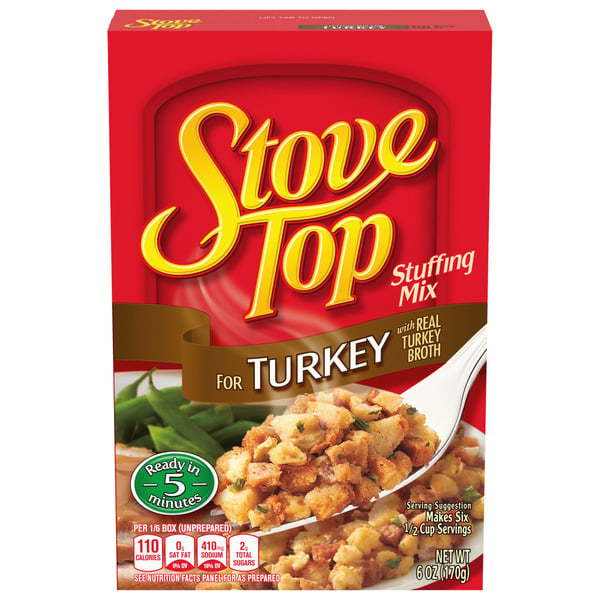 Holiday Items Kraft Stove Top Stuffing Mix for Turkey hero