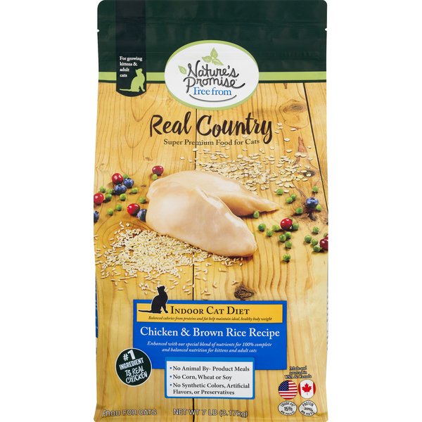 Cat Food Nature's Promise Real Country Chicken & Brown Rice Cat Food hero