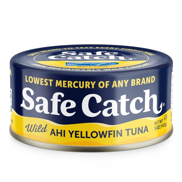 Packaged Seafood Safe Catch Ahi, Wild Yellowfin Tuna, Mercury Tested hero