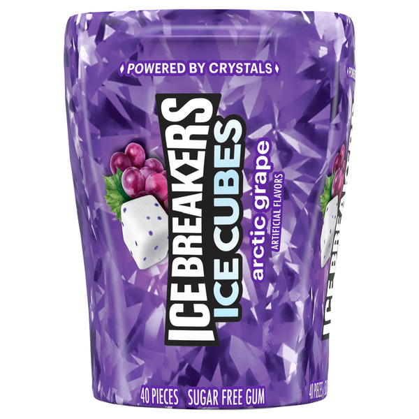 Candy & Chocolate Ice Breakers Arctic Grape Sugar Free Chewing Gum hero