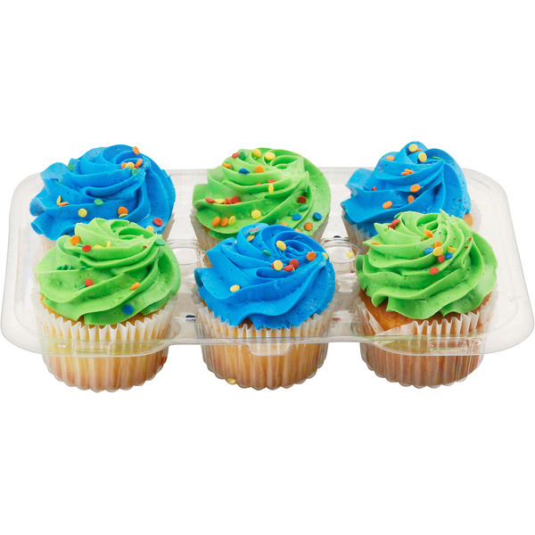 Bakery Cakes & Cupcakes Food Lion Yellow Cupcake with Vanilla Buttercream Frosting 6ct hero