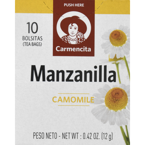 Tea Bags and Mixes Carmencita Tea, Camomile, Tea Bags hero