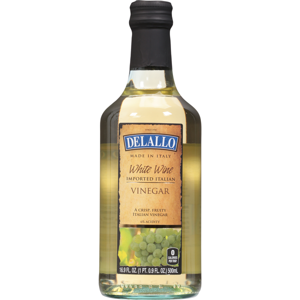 White Wines DeLallo Vinegar, White Wine hero