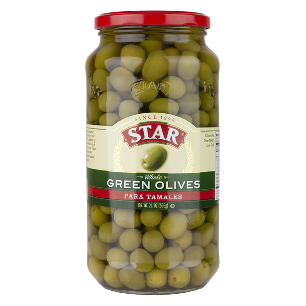 Pickled Goods & Olives STAR Whole Green Olives hero