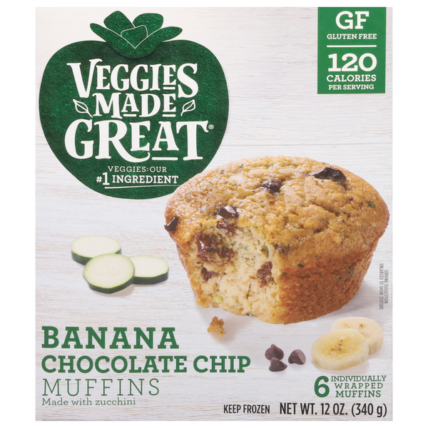 Frozen Dessert Veggies Made Great Muffins, Banana Chocolate Chip hero