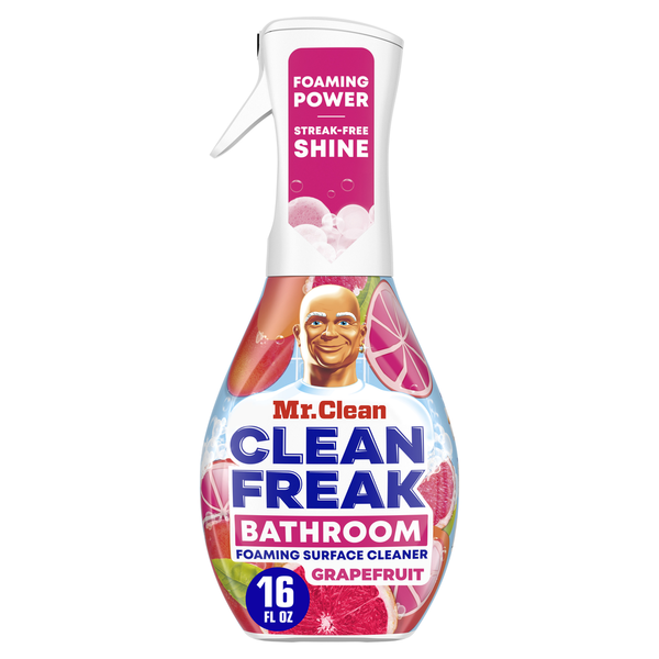 Mr. Clean Clean Freak Foaming Bathroom Surface Cleaner Multi-Surface Spray Starter Kit hero