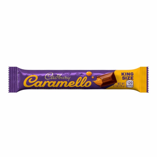 Candy & Chocolate CADBURY Milk Chocolate Caramel King Size Candy hero