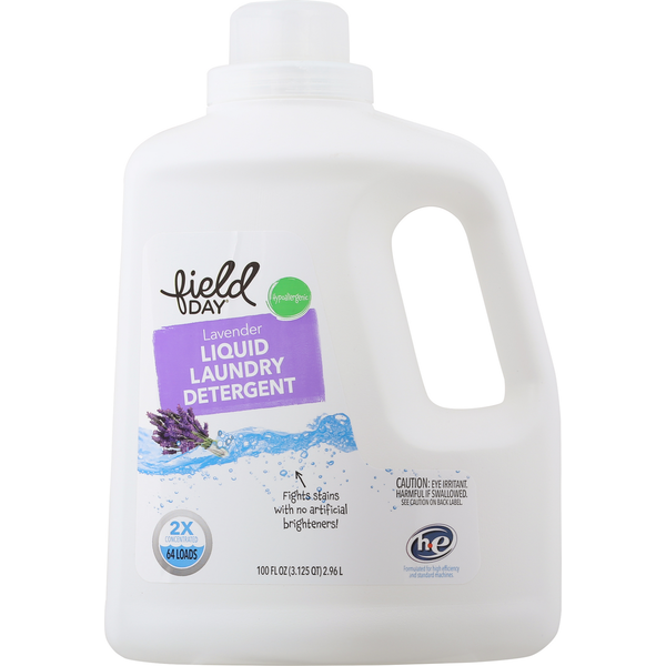 Laundry FIELD DAY Laundry Detergent, Liquid, Lavender hero