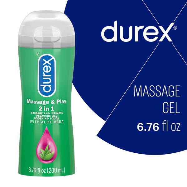 Family Planning Durex Soothing Massage & Play 2 in 1 - Massage Gel & Lubricant, Soothing Aloe Vera hero