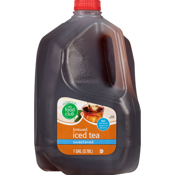 Tea Food Club Iced Tea, Brewed, Sweetened hero