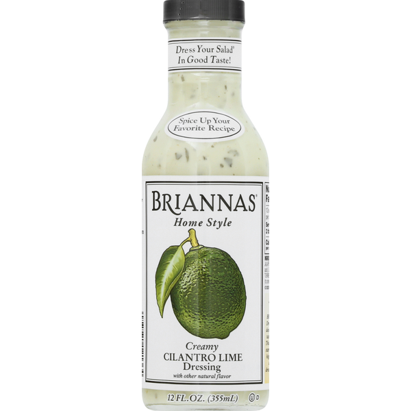 Salad Dressing & Toppings BRIANNAS Dressing, Creamy Cilantro Lime, Home Style hero