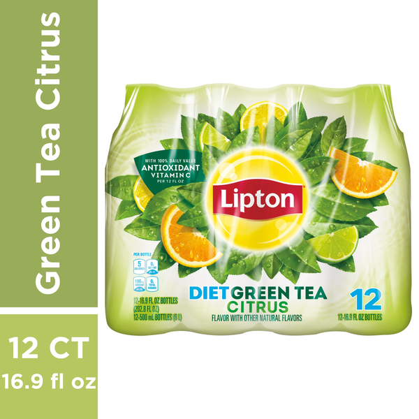 Tea Lipton Diet Green Tea Citrus - Pack hero