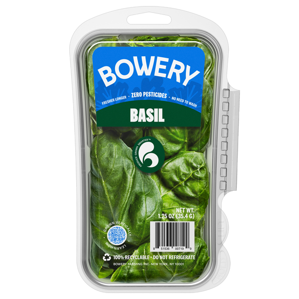 Aged & Semi Firm Cheese Bowery Basil hero