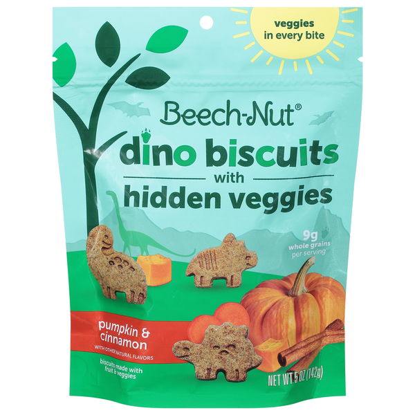 Baby Food & Formula Beech-Nut Dino Biscuit, Pumpkin & Cinnamon hero