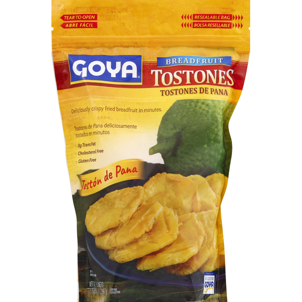 Latino Foods Goya Breadfruit Tostones hero