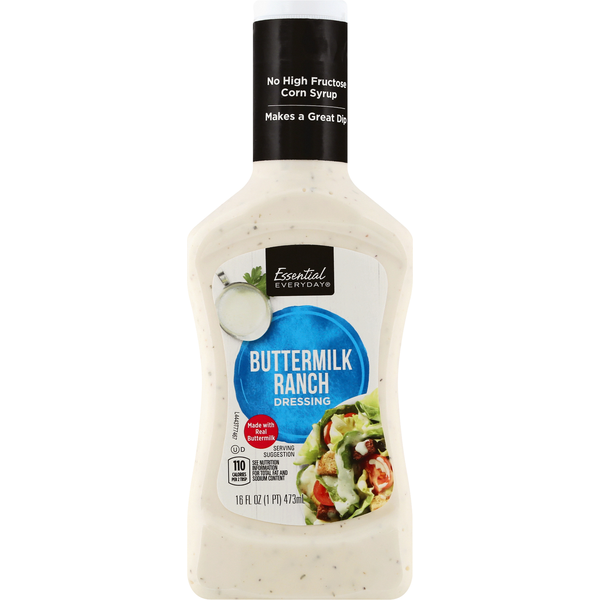 Salad Dressing & Toppings Essential Everyday Dressing, Buttermilk Ranch hero