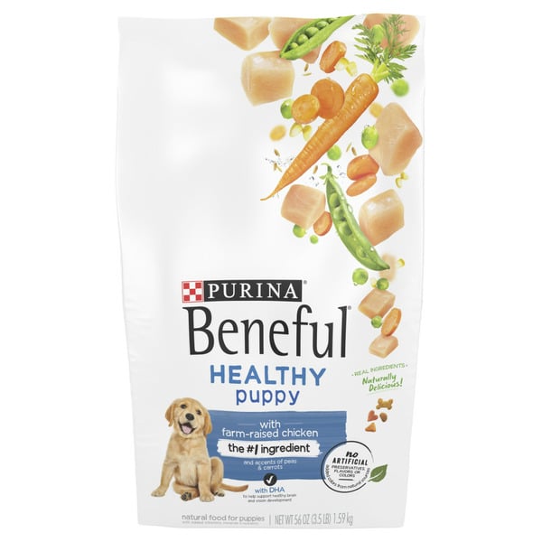 Dog Food & Care Purina Beneful Healthy Puppy With Farm-Raised Chicken Dry Puppy Dog Food hero