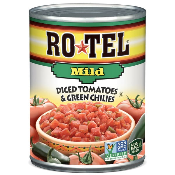 Latino Foods RO*TEL Mild Diced Tomatoes and Green Chilies hero