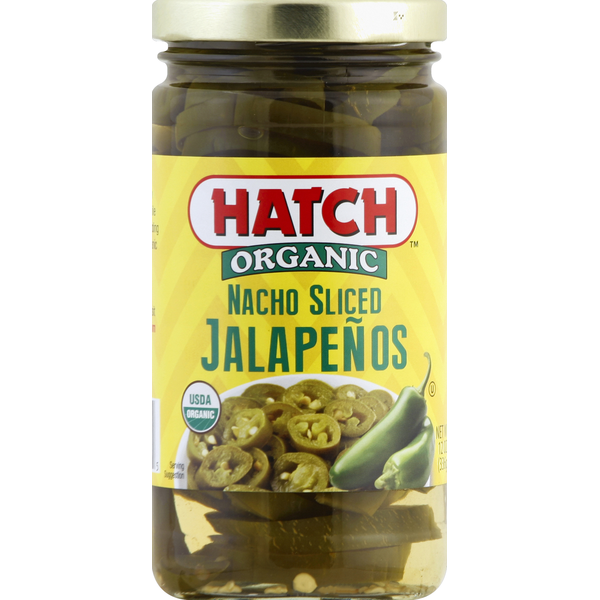 Canned & Jarred Vegetables HATCH Jalapeno, Organic, Nacho Sliced hero