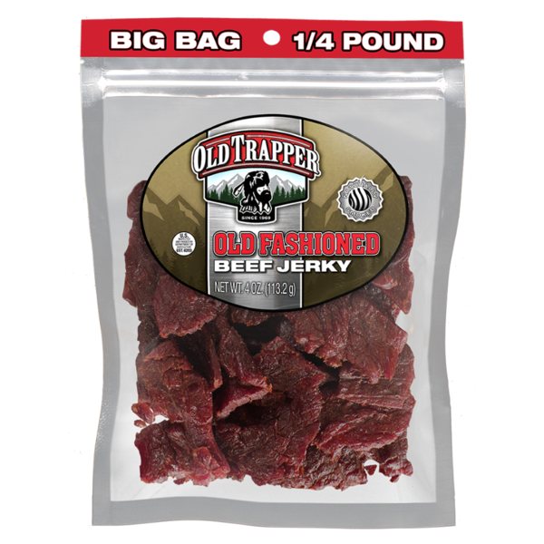 Popcorn & Jerky Old Trapper Old Fashioned Beef Jerky hero