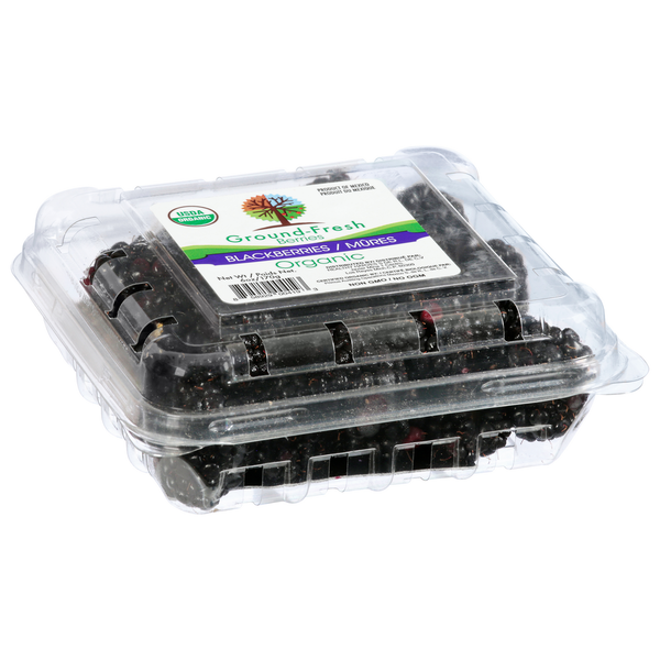 Organic Produce Blackberries, Organic hero