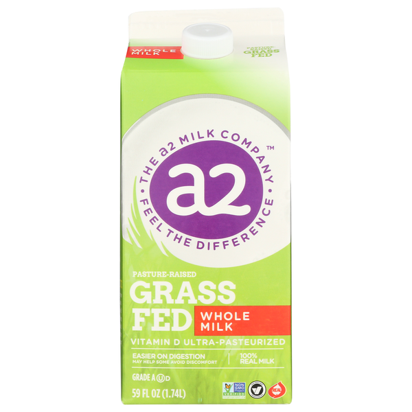 a2 Milk Grass-Fed Whole Milk hero