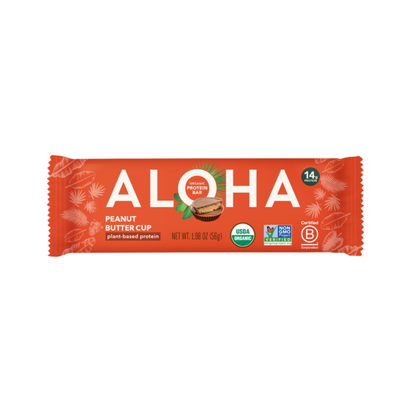 Protein & Meal Replacements Aloha Protein Bars, Organic, Peanut Butter Cup hero