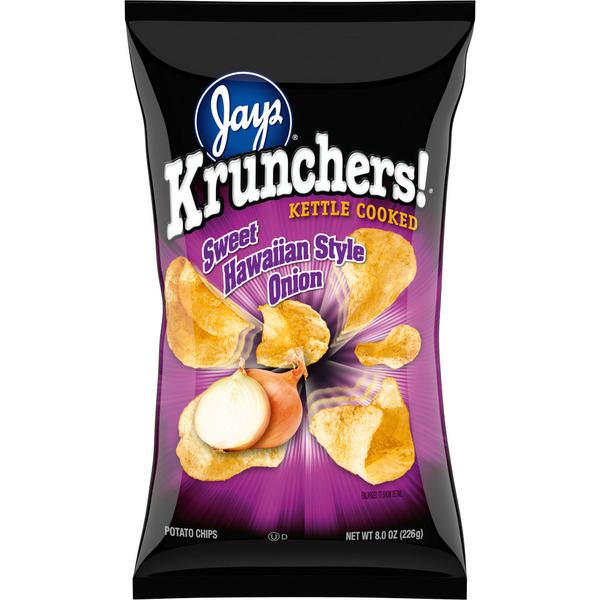 Chips & Pretzels Krunchers! Sweet Hawaiian Style Onion Kettle Chips hero