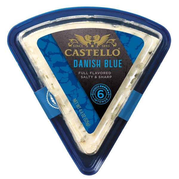 Packaged Cheese Castello Traditional Blue Wedge hero