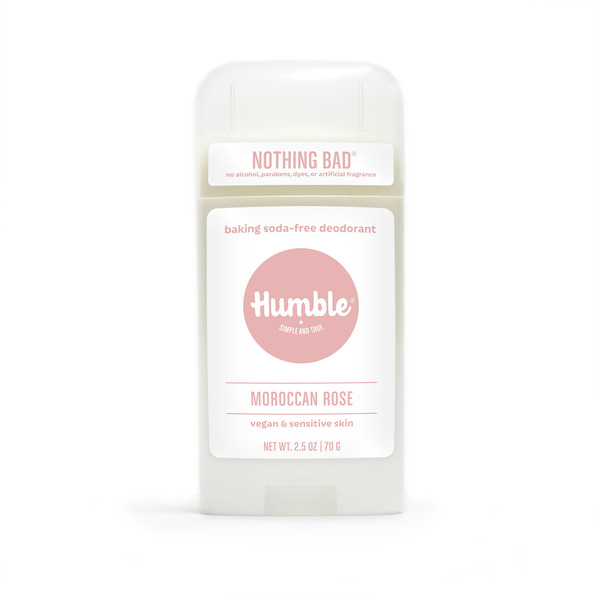 Deodorants Humble Brands Vegan & Sensitive, Skin Moroccan Rose Deodorant hero