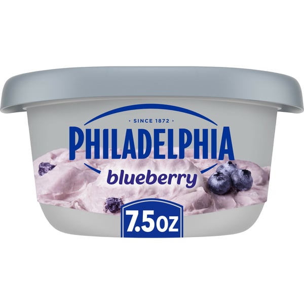 Other Creams, Cheeses & Dips Philadelphia Blueberry Cream Cheese Spread hero