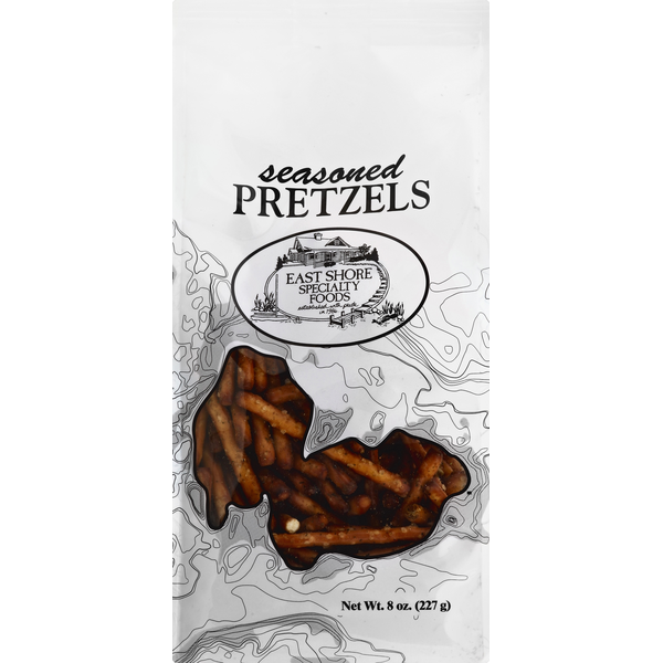 Chips & Pretzels East Shore Pretzels, Seasoned hero