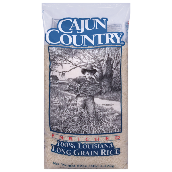 Grains, Rice & Dried Goods Cajun Country Rice, Long Grain, 100% Louisiana hero