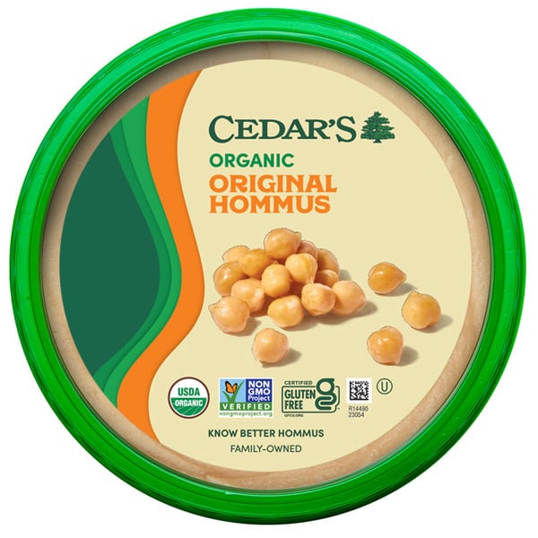 Fresh Dips & Tapenades Cedar's Foods Organic Original Hommus hero