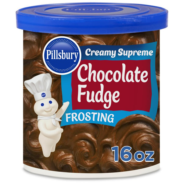 Other Products Pillsbury Creamy Supreme Chocolate Fudge Flavored Frosting hero