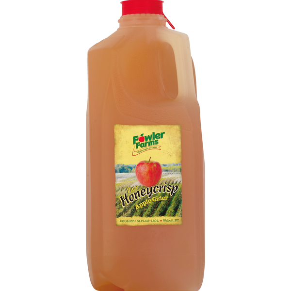 Juice & Nectars Fowler Farms Apple Cider, Pure Honeycrisp hero