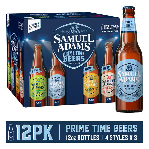 Beers & Coolers Samuel Adams Seasonal Variety Pack Beer hero