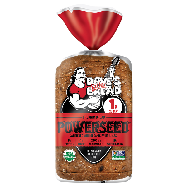 Bread Dave's Killer Bread Powerseed Organic Bread hero