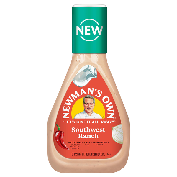 Salad Dressing & Toppings Newman's Own Dressing, Southwest Ranch hero