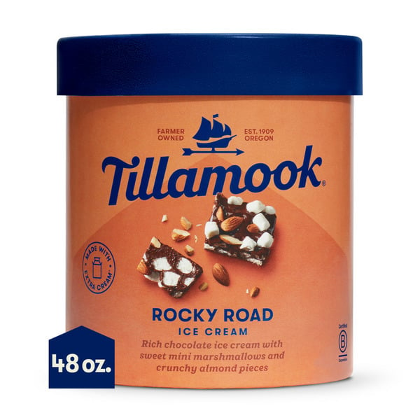 Tillamook Rocky Road Ice Cream hero