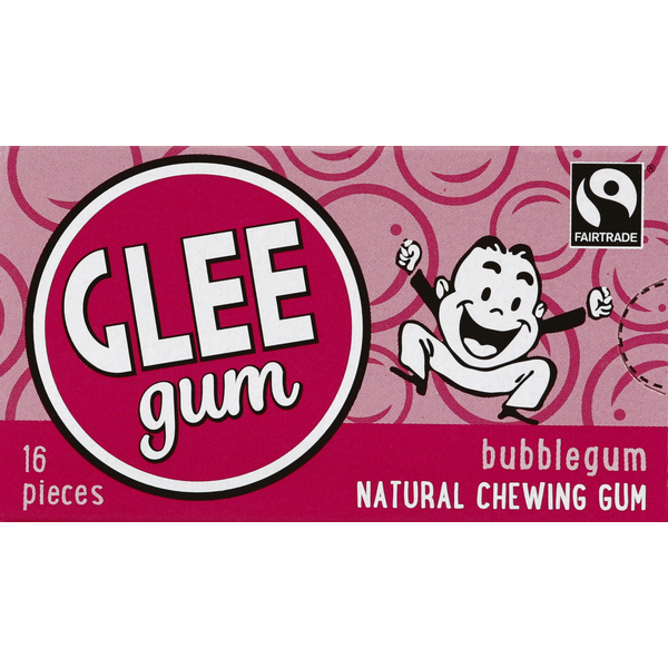 Mint & Gum Glee Gum Pieces Bubblegum Flavor - 16 CT hero