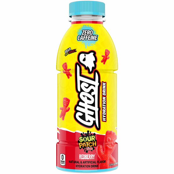 GHOST Sour Patch Kids' Hydration Redberry Drink hero