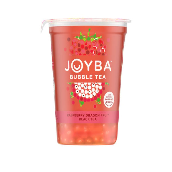 Joyba Raspberry Dragonfruit Flavored Black Bubble Tea hero