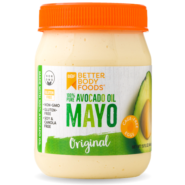 Preserved Dips & Spreads BetterBody Foods Avocado Oil Mayonnaise hero