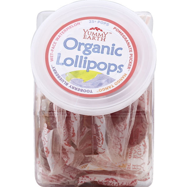 Candy & Chocolate YumEarth Lollipops, Organic hero