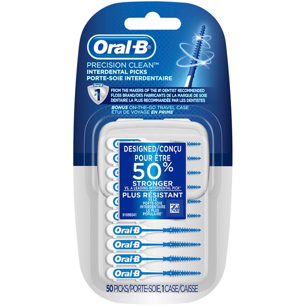 Oral Hygiene Oral-B Manual Precision Clean Interdental Picks hero