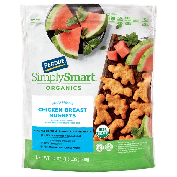 Frozen Meat & Seafood Perdue S Lightly Breaded Chicken Nuggets hero